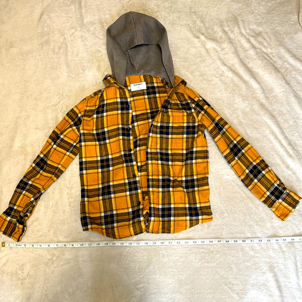 Kids hooded Flannel Old Navy